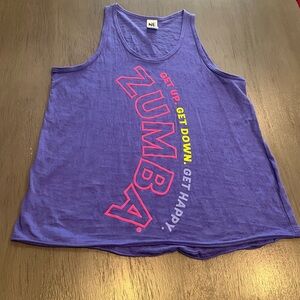 Purple Zumba Tank Top